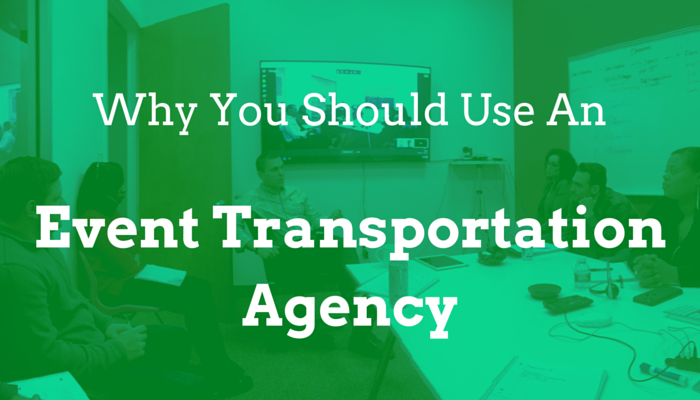 Why You Should Use An Agency For Event or Wedding Transportation Needs