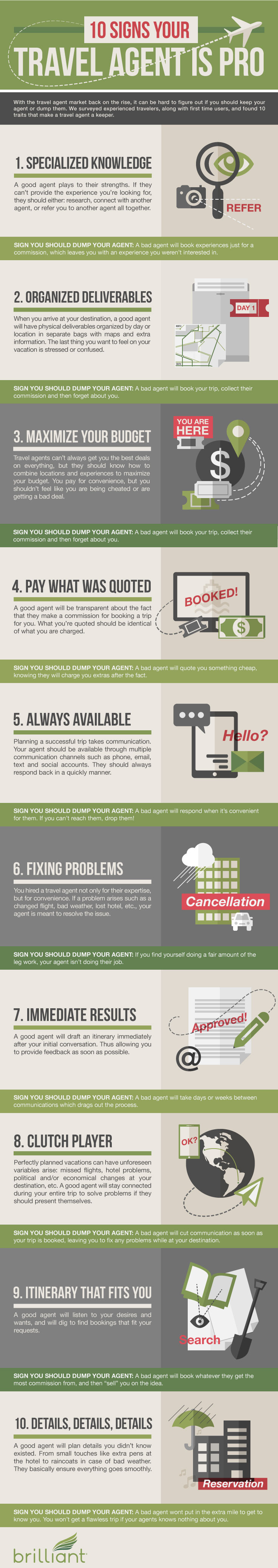 10 Signs Your Travel Agent Is Pro