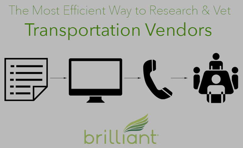 Most Efficient Way to Research Transportation Vendors