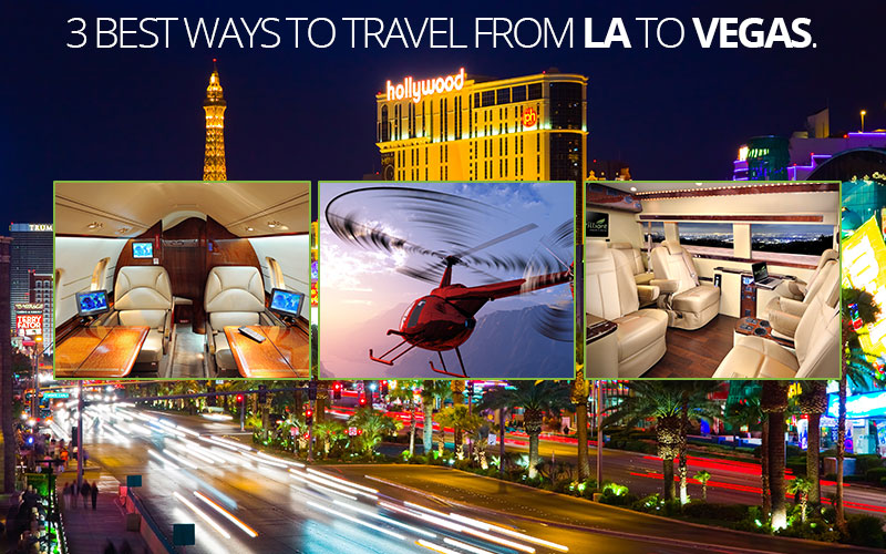 best ways to travel from la to vegas
