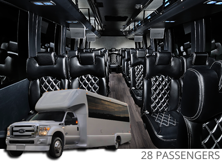 28 passenger minibus service NYC