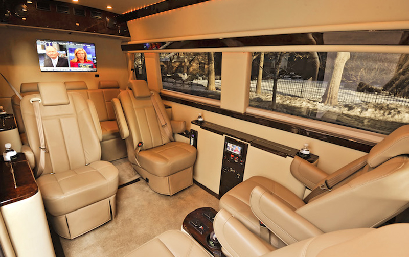 luxury sprinter van rental near me