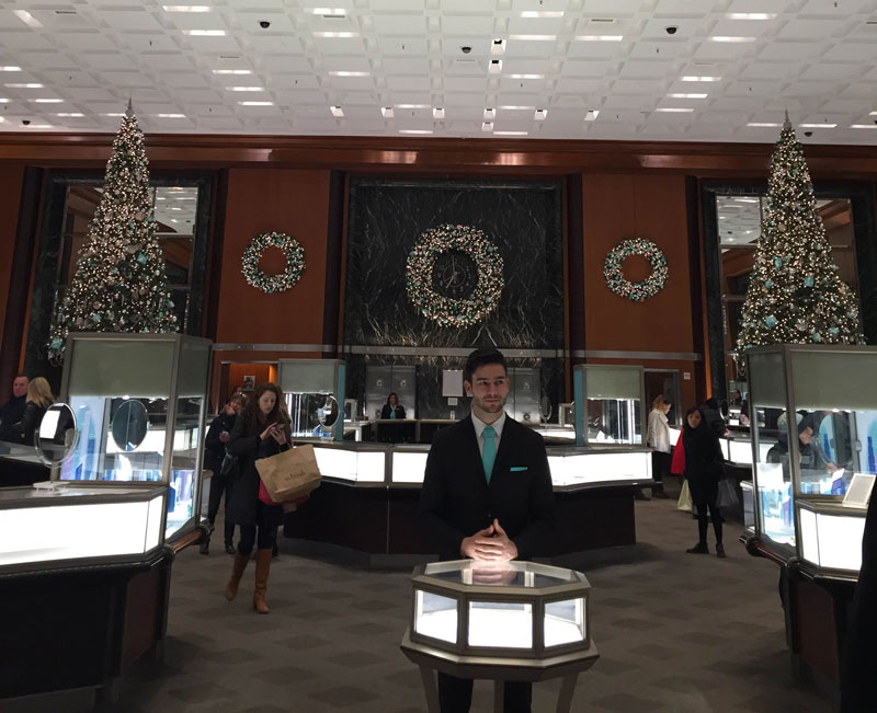 Tiffany & Co. Christmas Shopping